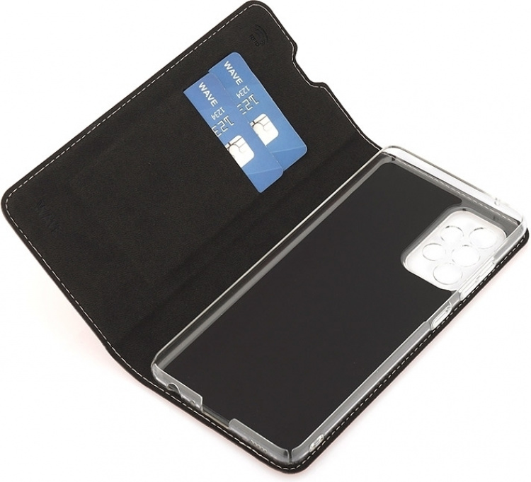 Wave BookCase skyddsfodral, Samsung Galaxy A52 / A52 5G / A52s, roséguld Wave BookCase skyddsfodral, Samsung Galaxy A52 / A52 5G / A52s, roséguld