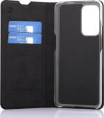 Wave BookCase skyddsfodral, OnePlus 9, svart Wave BookCase skyddsfodral, OnePlus 9, svart