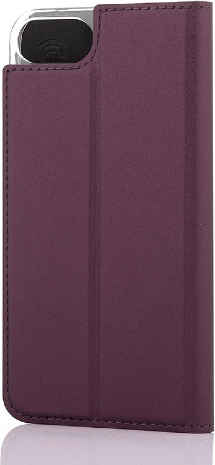 Wave BookCase skyddsfodral, iPhone 7 / 8 / SE, Smoky Sangria