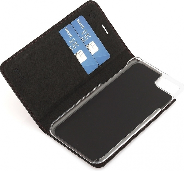 Wave BookCase skyddsfodral, iPhone 7 / 8 / SE, Smoky Sangria