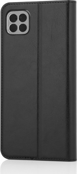 Wave BookCase skyddsfodral, Samsung Galaxy A22 5G, svart Wave BookCase skyddsfodral, Samsung Galaxy A22 5G, svart