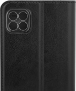 Wave BookCase skyddsfodral, Samsung Galaxy A22 5G, svart Wave BookCase skyddsfodral, Samsung Galaxy A22 5G, svart