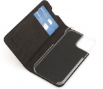 Wave BookCase skyddsfodral, iPhone 13 mini, svart