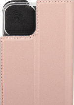 Wave BookCase skyddsfodral, iPhone 13 mini, roséguld