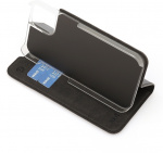 Wave BookCase skyddsfodral, iPhone 13, svart Wave BookCase skyddsfodral, iPhone 13, svart