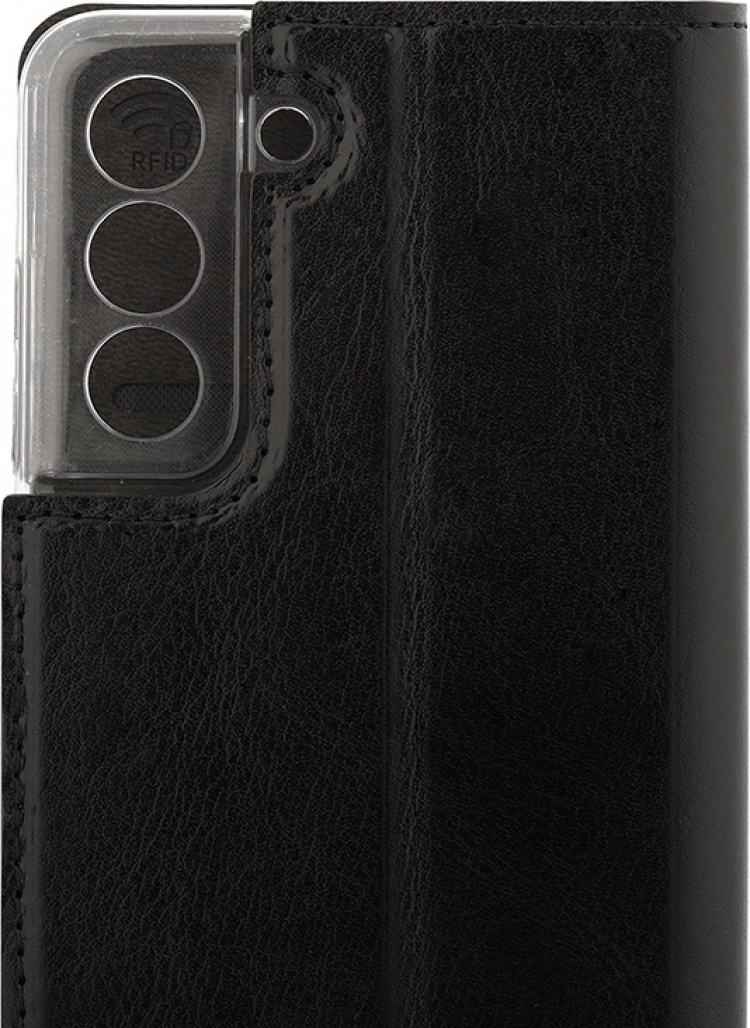 Wave BookCase skyddsfodral, Samsung Galaxy S21 FE 5G, svart Wave BookCase skyddsfodral, Samsung Galaxy S21 FE 5G, svart