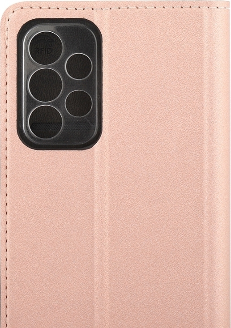 Wave BookCase skyddsfodral, Samsung Galaxy A53 5G, roséguld