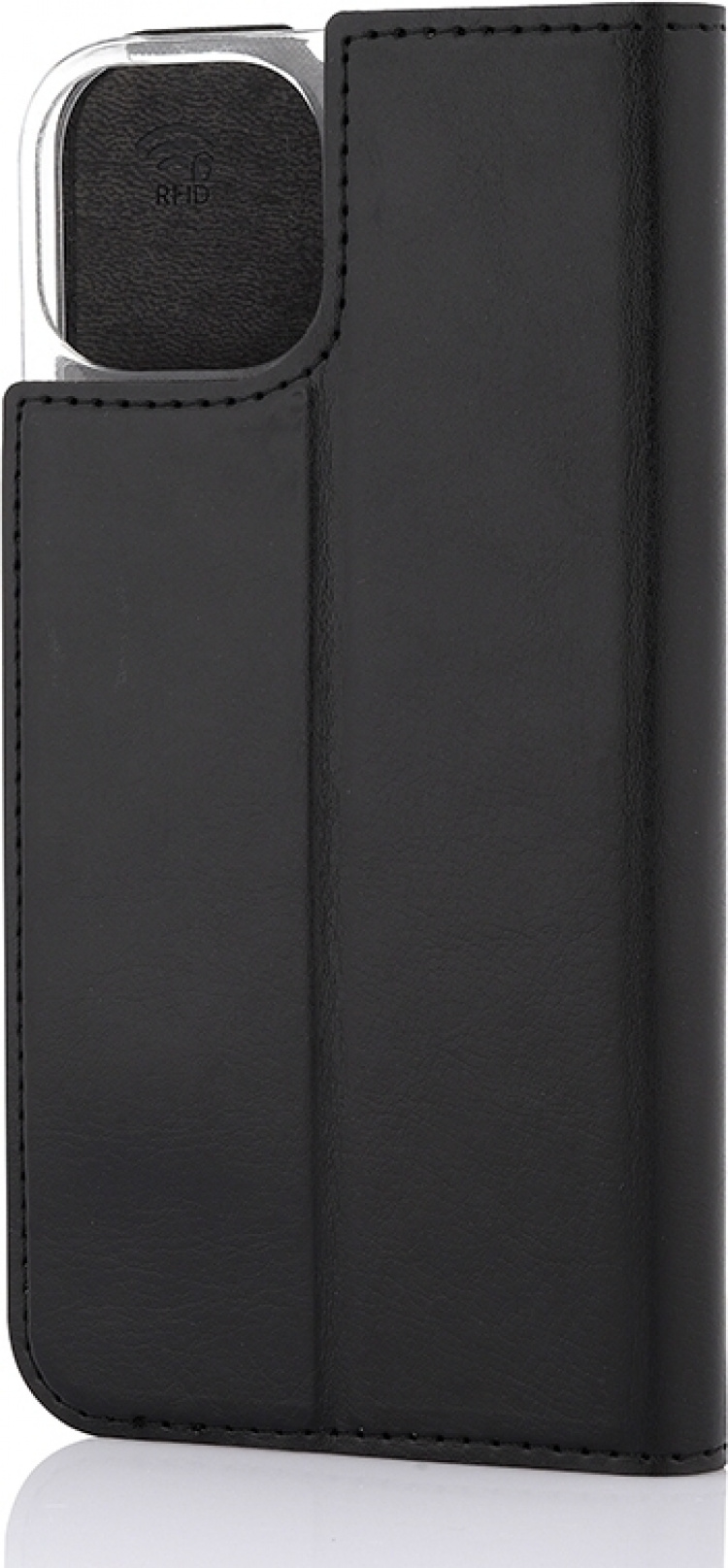 Wave BookCase skyddsfodral, iPhone 14, svart