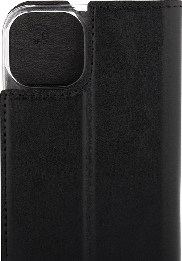 Wave BookCase skyddsfodral, iPhone 14, svart