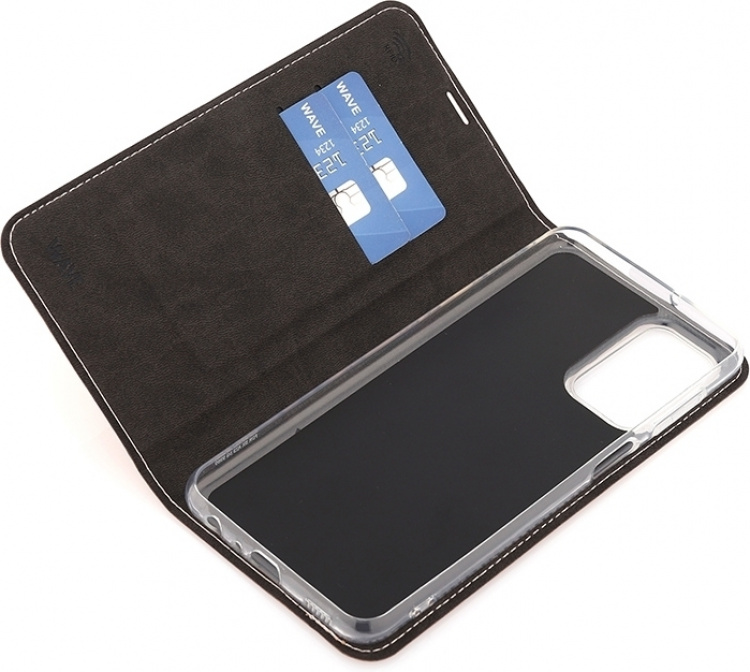 Wave BookCase skyddsfodral, Samsung Galaxy A23 5G, roséguld