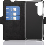 Wave BookCase skyddsfodral, Samsung Galaxy S23, svart Wave BookCase skyddsfodral, Samsung Galaxy S23, svart