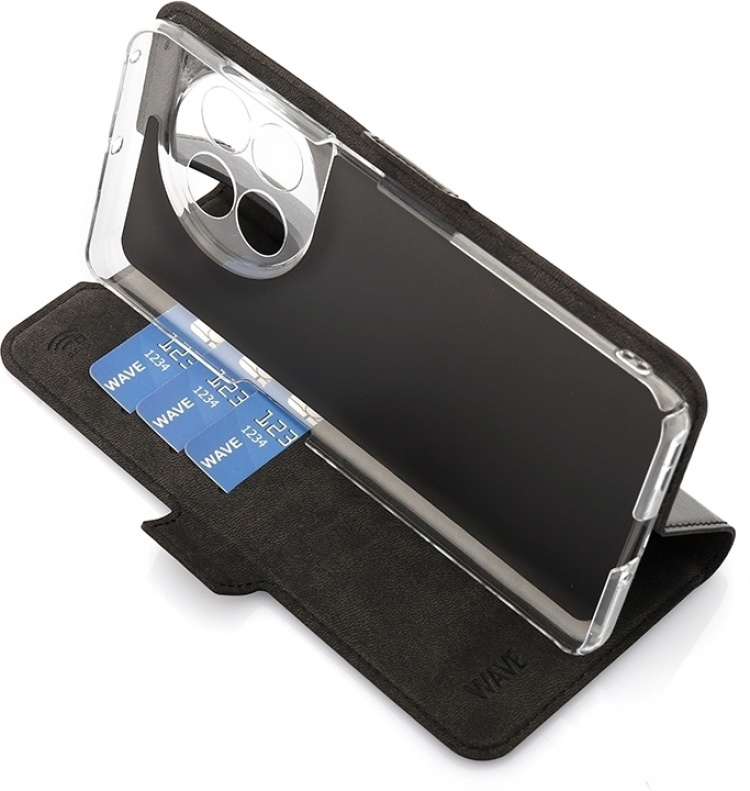 Wave BookCase skyddsfodral, OnePlus 11, svart