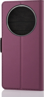 Wave BookCase skyddsfodral, Honor Magic5 Lite, Smoky Sangria Wave BookCase skyddsfodral, Honor Magic5 Lite, Smoky Sangria