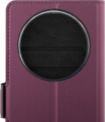 Wave BookCase skyddsfodral, Honor Magic5 Lite, Smoky Sangria Wave BookCase skyddsfodral, Honor Magic5 Lite, Smoky Sangria