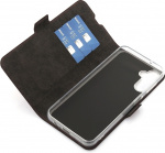 Wave BookCase skyddsfodral, Samsung Galaxy A14, Smoky Sangria