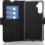 Wave BookCase skyddsfodral, Samsung Galaxy A34 5G, svart Wave BookCase skyddsfodral, Samsung Galaxy A34 5G, svart