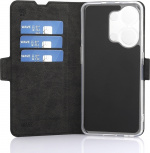 Wave BookCase skyddsfodral, OnePlus Nord 3 5G, svart