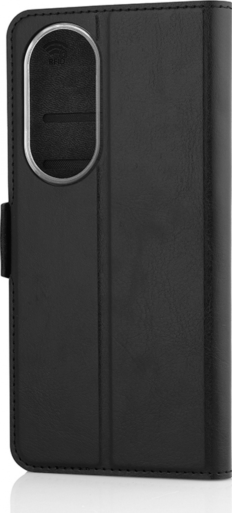 Wave BookCase skyddsfodral, Honor 90, svart Wave BookCase skyddsfodral, Honor 90, svart