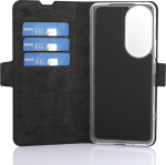 Wave BookCase skyddsfodral, Honor 90, svart Wave BookCase skyddsfodral, Honor 90, svart