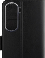 Wave BookCase skyddsfodral, Honor 90 Lite, svart
