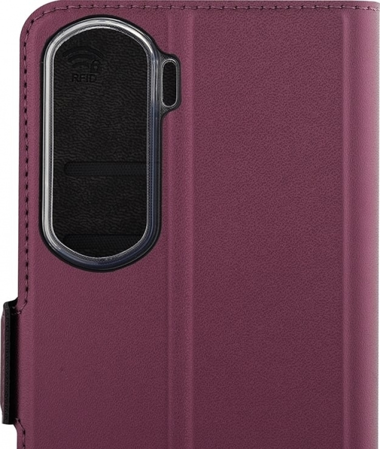 Wave BookCase skyddsfodral, Honor 90 Lite, Smoky Sangria Wave BookCase skyddsfodral, Honor 90 Lite, Smoky Sangria