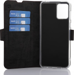 Wave BookCase skyddsfodral, Motorola Moto E13, Smoky Sangria Wave BookCase skyddsfodral, Motorola Moto E13, Smoky Sangria