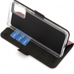 Wave BookCase skyddsfodral, Motorola Moto E13, Smoky Sangria Wave BookCase skyddsfodral, Motorola Moto E13, Smoky Sangria