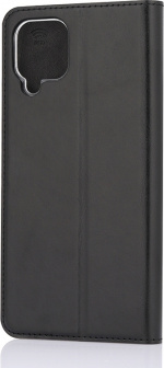 Wave BookCase skyddsfodral, Samsung Galaxy A12, svart