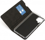 Wave BookCase skyddsfodral, Samsung Galaxy A12, svart