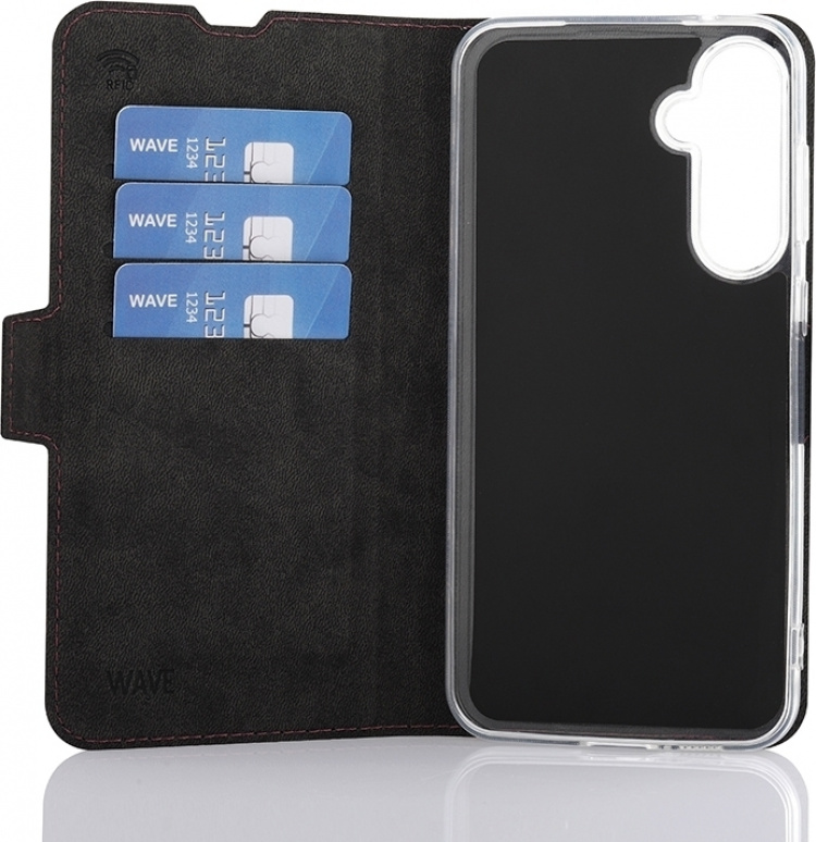 Wave BookCase skyddsfodral, Samsung Galaxy S23 FE 5G, Smoky Sangria Wave BookCase skyddsfodral, Samsung Galaxy S23 FE 5G, Smoky Sangria