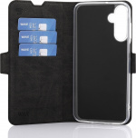Wave BookCase skyddsfodral, Samsung Galaxy A15, svart