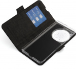 Wave BookCase skyddsfodral, OnePlus 12 , svart Wave BookCase skyddsfodral, OnePlus 12 , svart