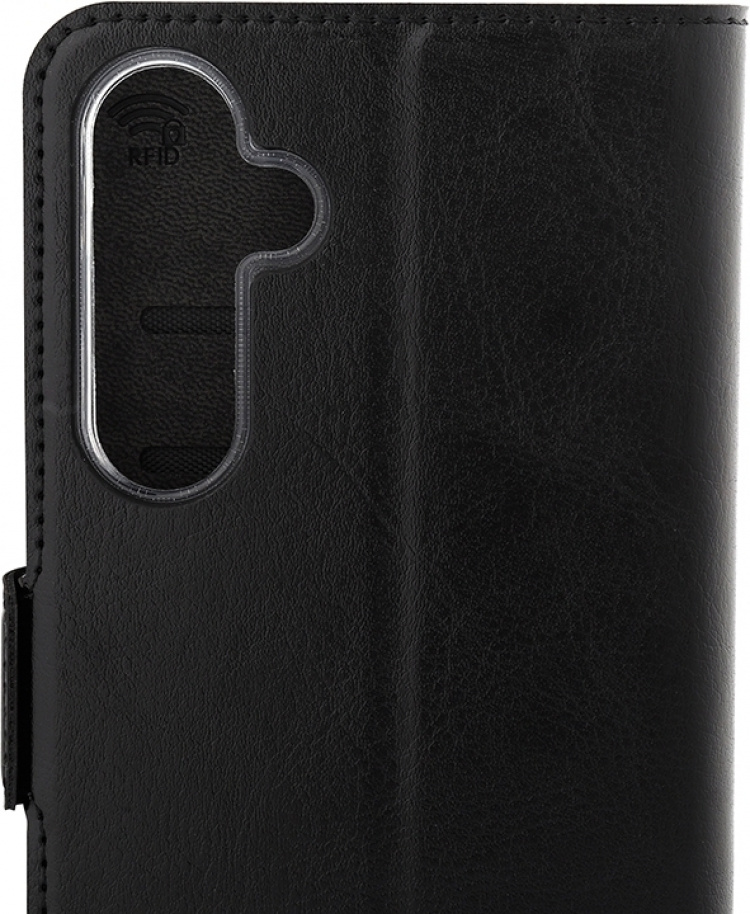 Wave BookCase skyddsfodral, Samsung Galaxy A35 5G, svart Wave BookCase skyddsfodral, Samsung Galaxy A35 5G, svart