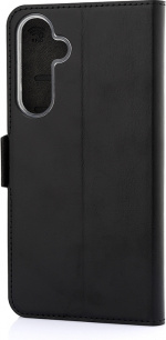 Wave BookCase skyddsfodral, Samsung Galaxy A55 5G, svart Wave BookCase skyddsfodral, Samsung Galaxy A55 5G, svart