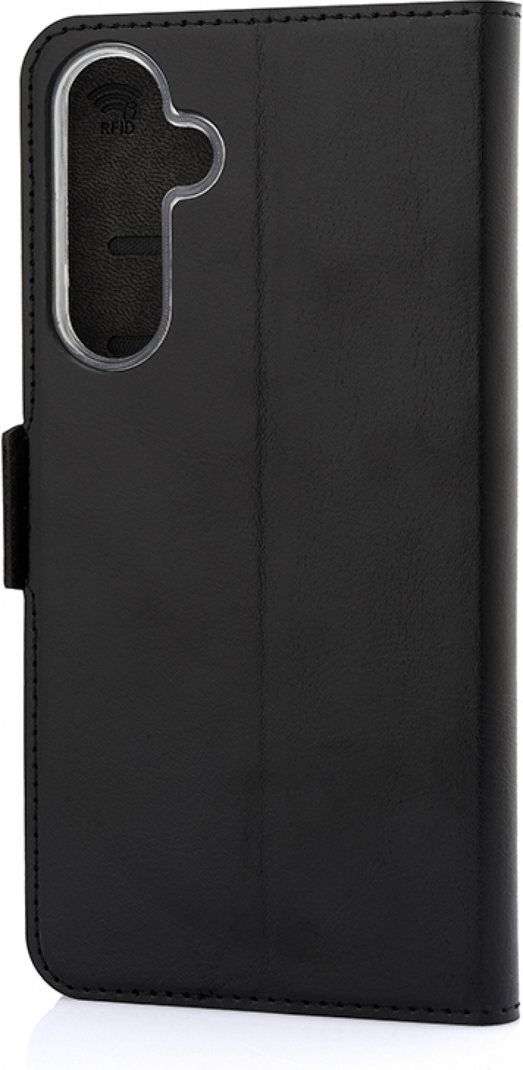 Wave BookCase skyddsfodral, Samsung Galaxy A55 5G, svart Wave BookCase skyddsfodral, Samsung Galaxy A55 5G, svart