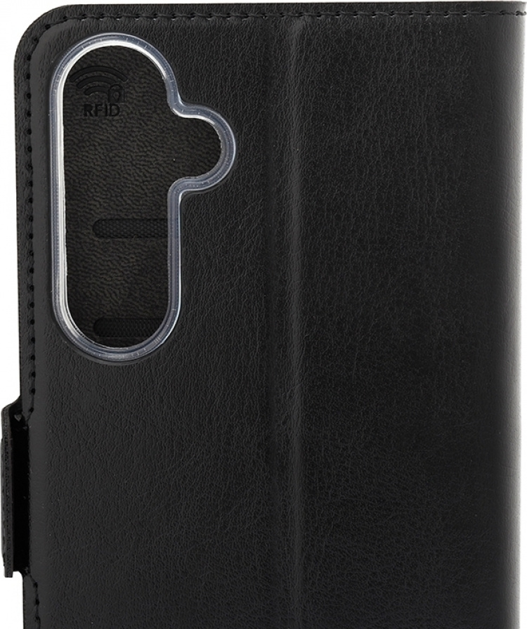 Wave BookCase skyddsfodral, Samsung Galaxy A55 5G, svart Wave BookCase skyddsfodral, Samsung Galaxy A55 5G, svart