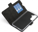 Wave BookCase skyddsfodral, Samsung Galaxy A55 5G, svart Wave BookCase skyddsfodral, Samsung Galaxy A55 5G, svart