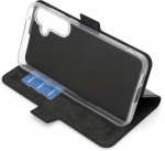 Wave BookCase skyddsfodral, Samsung Galaxy A55 5G, svart Wave BookCase skyddsfodral, Samsung Galaxy A55 5G, svart