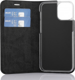 Wave BookCase skyddsfodral, iPhone 12 mini, svart