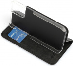 Wave BookCase skyddsfodral, iPhone 12 mini, svart