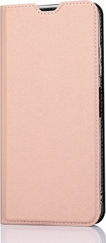 Wave BookCase skyddsfodral, Samsung Galaxy A22 5G, roséguld