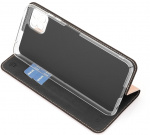 Wave BookCase skyddsfodral, Samsung Galaxy A22 5G, roséguld