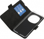 Wave BookCase skyddsfodral, Honor Magic6 Pro 5G, svart Wave BookCase skyddsfodral, Honor Magic6 Pro 5G, svart