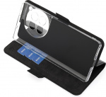 Wave BookCase skyddsfodral, OnePlus 12R, svart Wave BookCase skyddsfodral, OnePlus 12R, svart