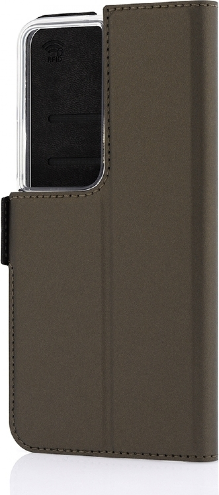 Wave BookCase skyddsfodral, Honor X7b, taupe Wave BookCase skyddsfodral, Honor X7b, taupe