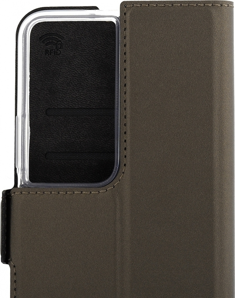 Wave BookCase skyddsfodral, Honor X7b, taupe Wave BookCase skyddsfodral, Honor X7b, taupe