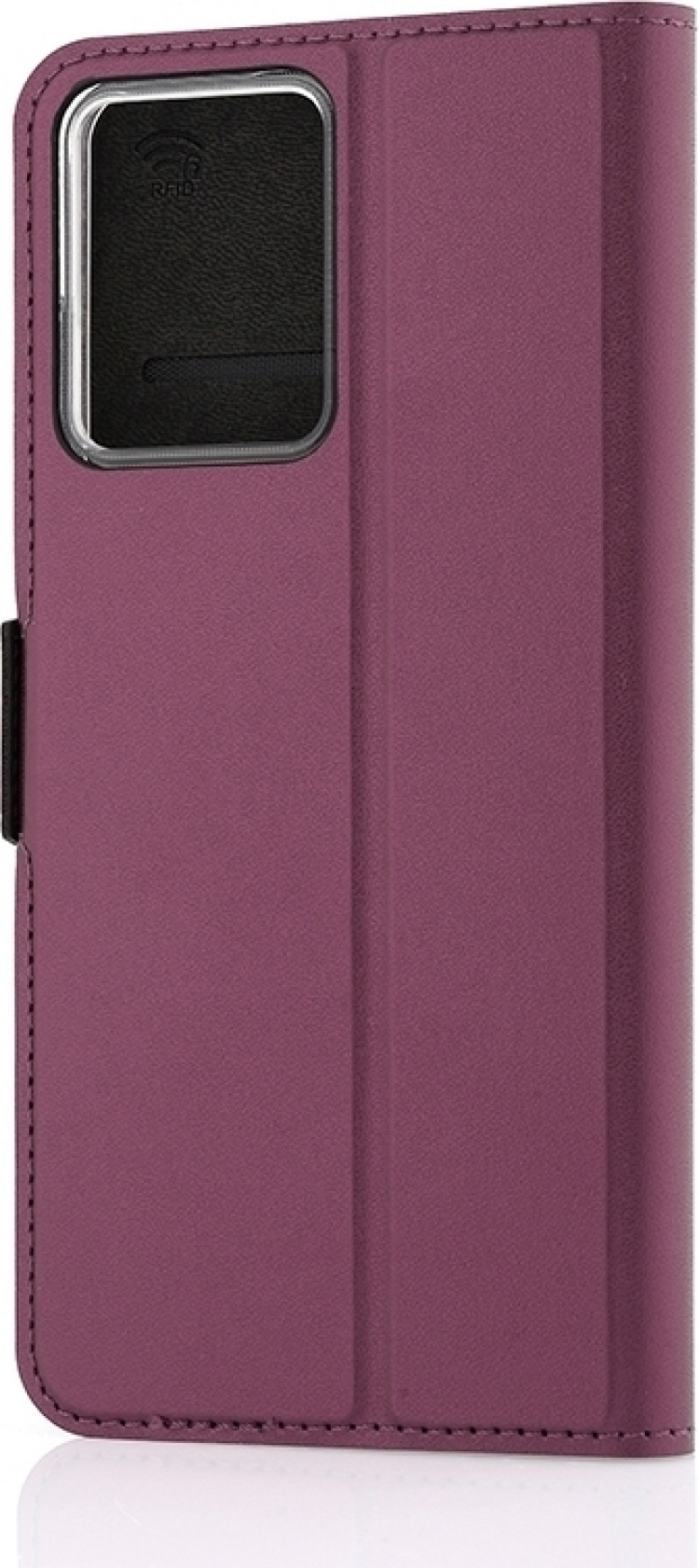 Wave BookCase skyddsfodral, HMD Pulse Pro, Smoky Sangria Wave BookCase skyddsfodral, HMD Pulse Pro, Smoky Sangria