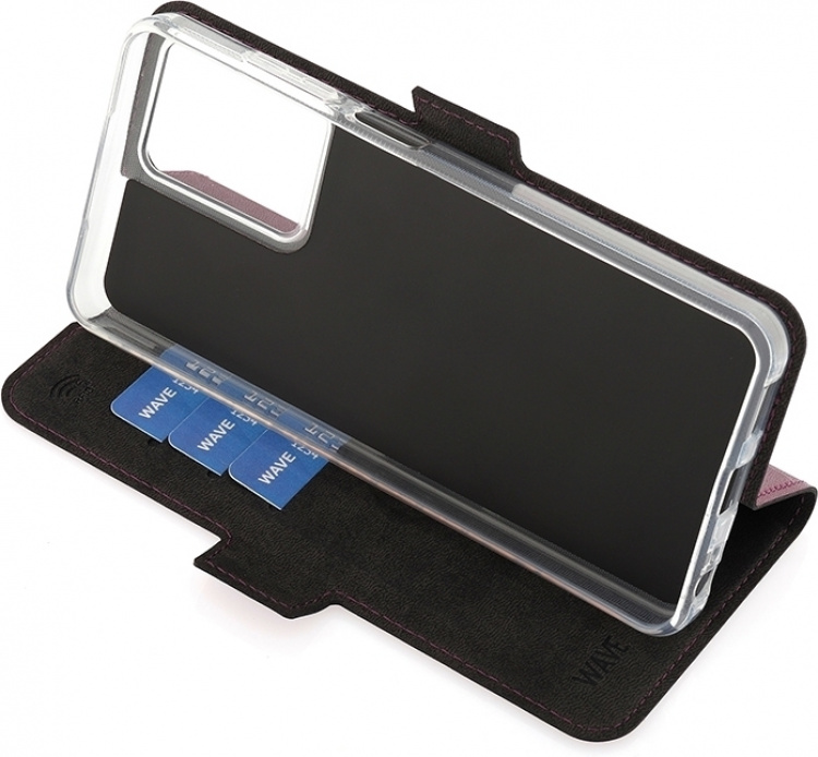 Wave BookCase skyddsfodral, HMD Pulse Pro, Smoky Sangria Wave BookCase skyddsfodral, HMD Pulse Pro, Smoky Sangria