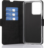 Wave BookCase skyddsfodral, Honor X7a, svart