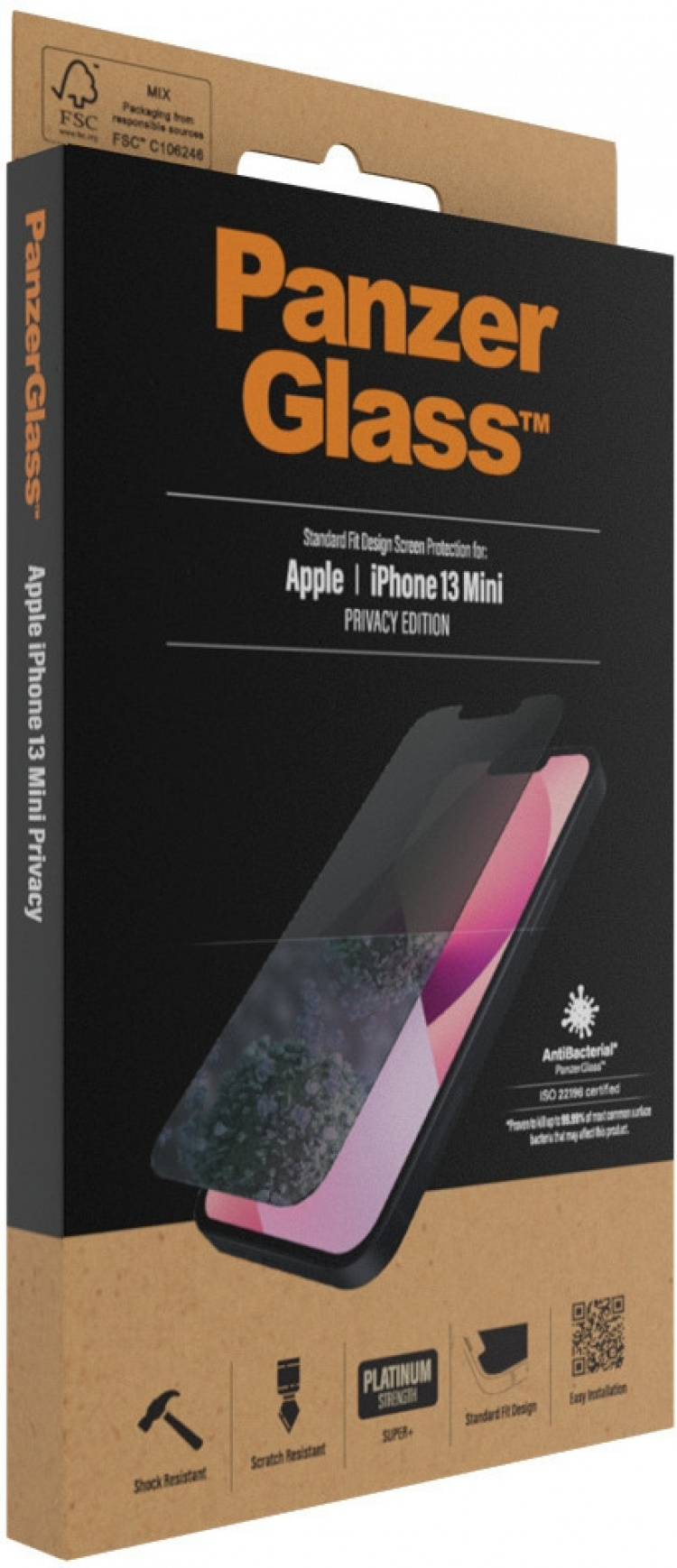 PanzerGlass Insynsskyddande skärmskydd, iPhone 13 mini PanzerGlass Insynsskyddande skärmskydd, iPhone 13 mini